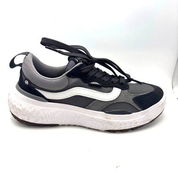 Vans UltraRange VR3 Gray Black White Sneakers Athletic Comfort Women's Size 8 - Picture 4 of 9